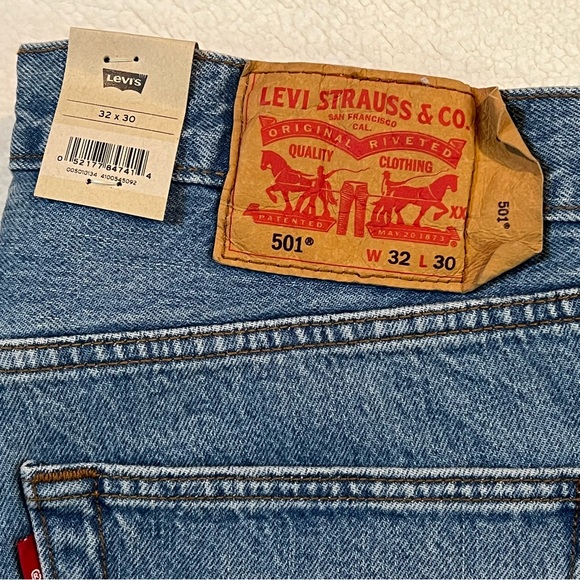 Levi's Men's 501 Original 32x30 - Picture 2 of 7